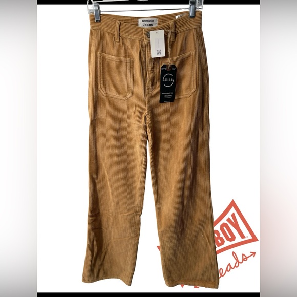 Reformation Pants - Reformation Beige Corduroy Jeans